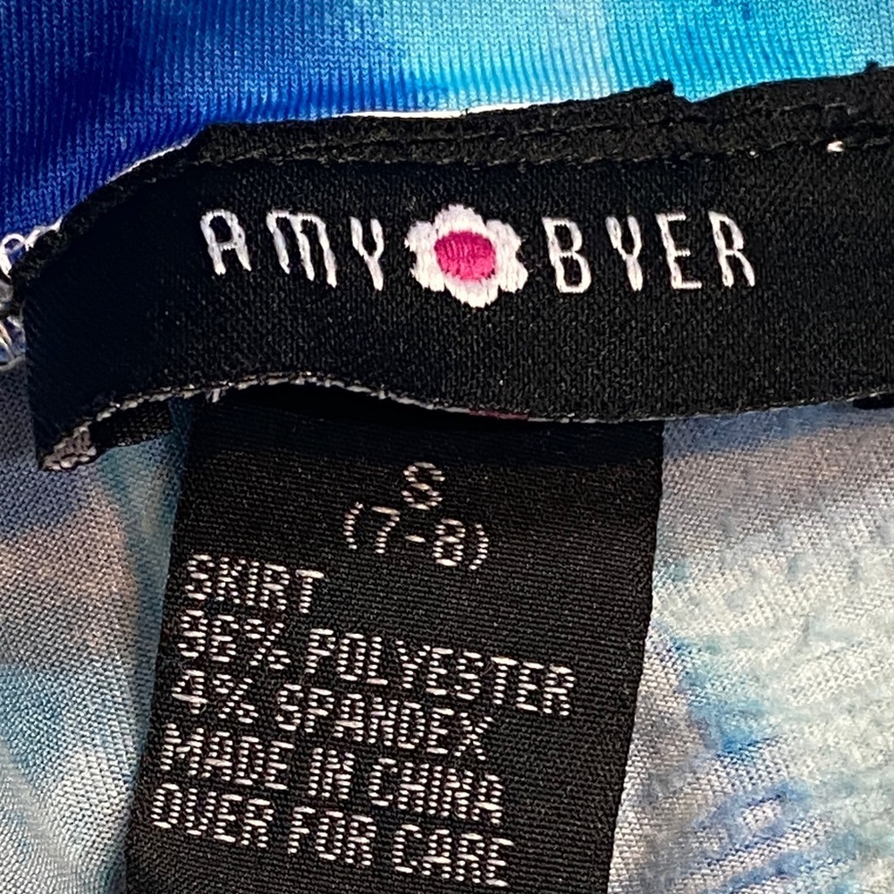 Amy Byer Blue and White Kids Midi Set - Picture 8 of 8